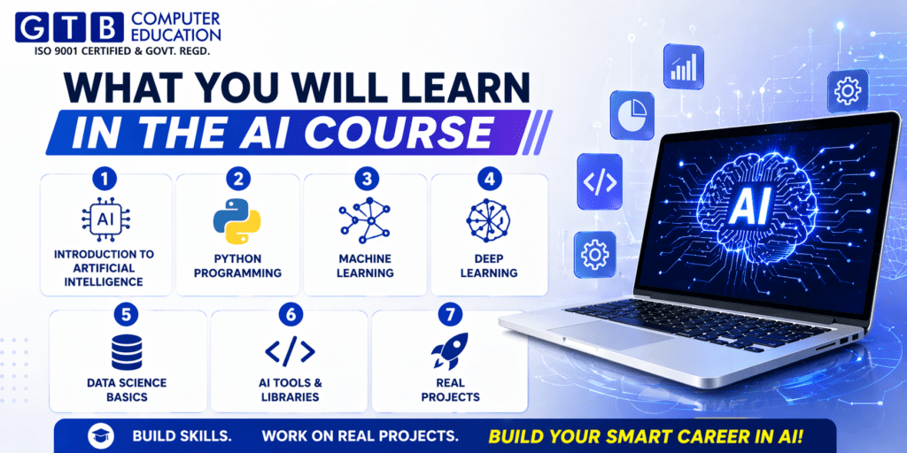 What You will Learn in the AI Course