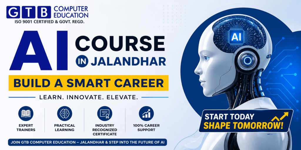 AI Course in Jalandhar Build a Smart Career
